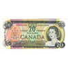 BC-50a 1969 Canada $20 Beattie-Rasminsky, EN, Almost Uncirculated (AU50)