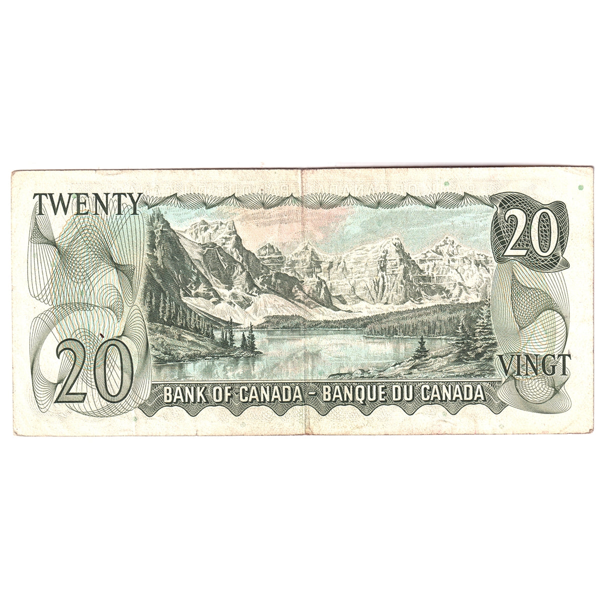 BC-50bA 1969 Canada $20 Lawson-Bouey, *WF, F-VF (F15)