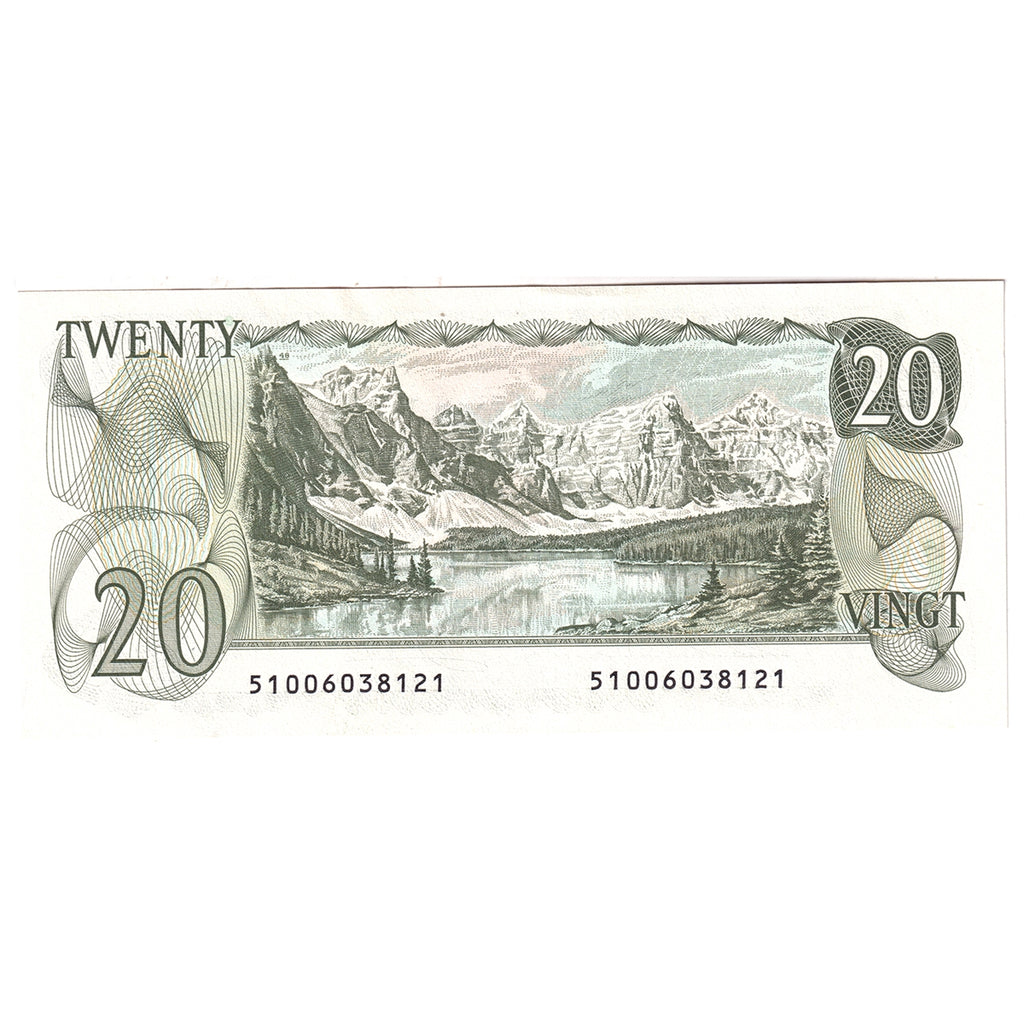 BC-54cA 1979 Canada $20 Thiessen-Crow, AU-UNC (AU55)