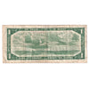 BC-37a 1954 Canada $1 Beattie-Coyne, F/N, Circ