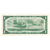 BC-37a 1954 Canada $1 Beattie-Coyne, X/A, EF-AU (EF45)