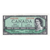 BC-37b 1954 Canada $1 Beattie-Rasminsky, H/N, Extra Fine (EF40)