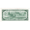 BC-37b 1954 Canada $1 Beattie-Rasminsky, H/N, Extra Fine (EF40)