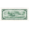 BC-37b 1954 Canada $1 Beattie-Rasminsky, L/N, Extra Fine (EF40)