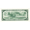 BC-37b 1954 Canada $1 Beattie-Rasminsky, N/Y, Almost Uncirculated (AU50)
