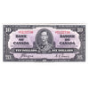 BC-24c 1937 Canada $10 Coyne-Towers, J/T, EF-AU (EF45)
