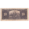 BC-24b 1937 Canada $10 Gordon-Towers, O/D, Circ