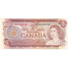 BC-47a 1974 Canada $2 Lawson-Bouey, BC Original Tint, Almost Uncirculated (AU50)