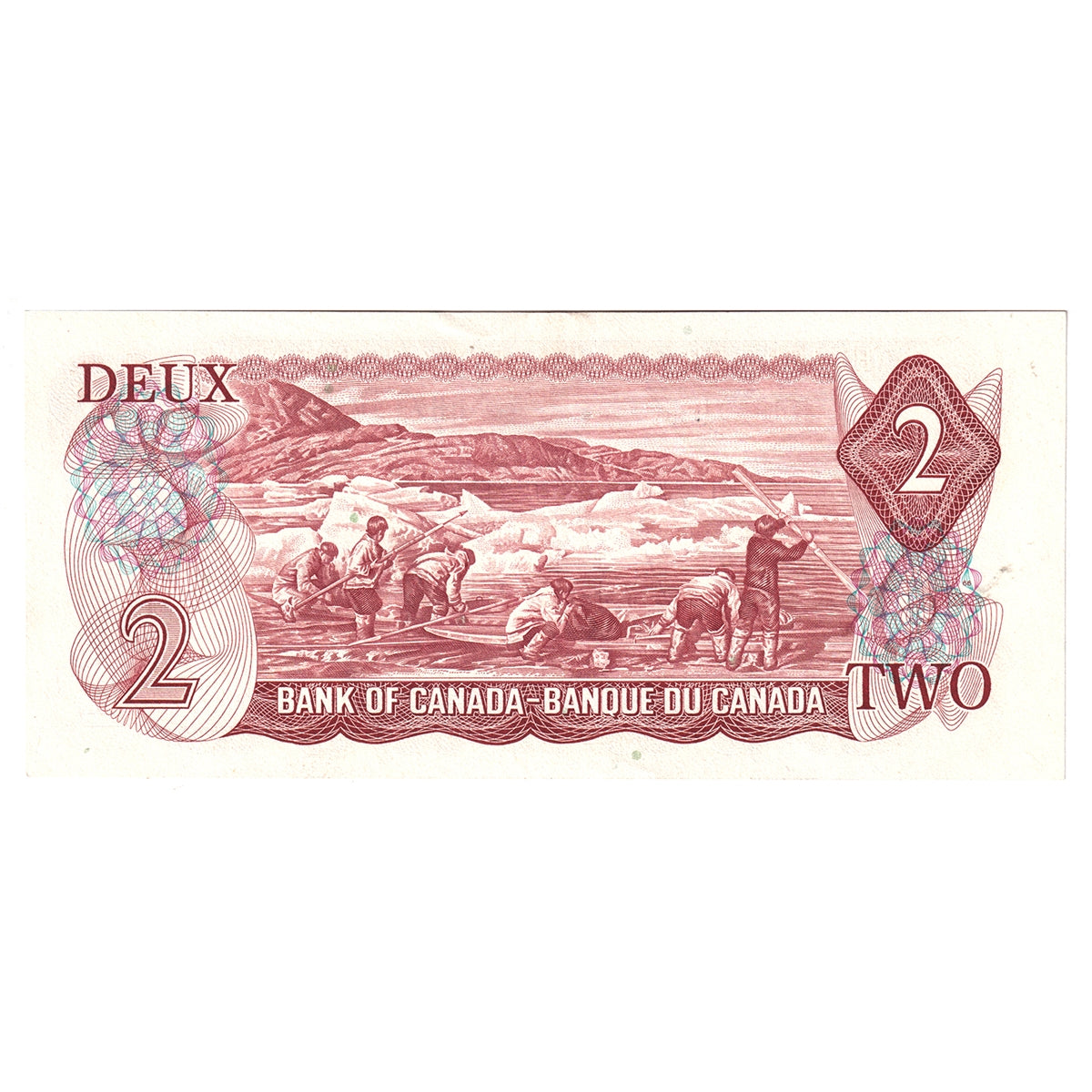BC-47a 1974 Canada $2 Lawson-Bouey, RH, AU-UNC (AU55)