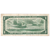 BC-29a 1954 Canada $1 Coyne-Towers, Devil's Face, E/A, Very Fine (VF20)