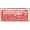 BC-30b 1954 Canada $2 Beattie-Coyne, Devil's Face, I/B, Circ