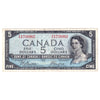 BC-31b 1954 Canada $5 Beattie-Coyne, Devil's Face, F/C, VG-F (VG10)