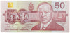 BC-59aA 1988 Canada $50 Thiessen-Crow, EHX above 2.1 M, EF-AU (EF45)