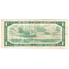 BC-29a 1954 Canada $1 Coyne-Towers, Devil's Face, E/A, Very Good (VG8)