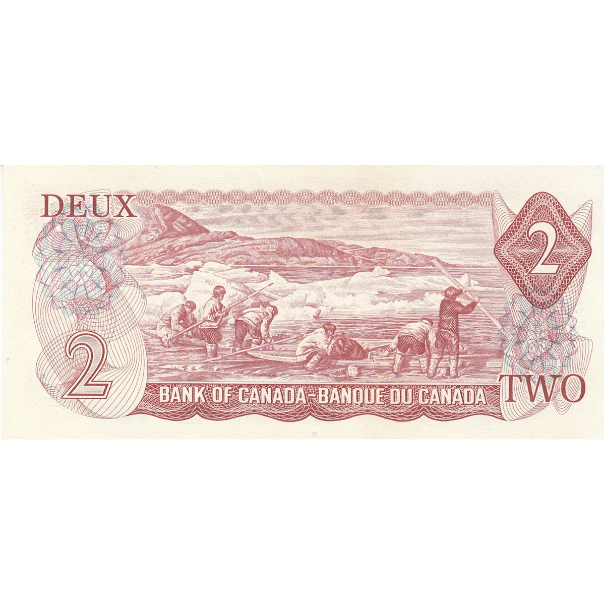 BC-47a-i 1974 Canada $2 Lawson-Bouey, ABJ, Uncirculated (MS60)