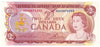 BC-47a-i 1974 Canada $2 Lawson-Bouey, ABA, AU-UNC (AU55)