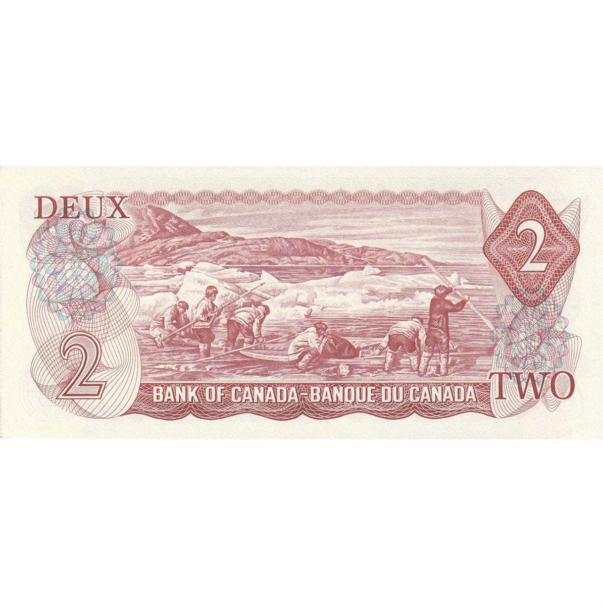BC-47a 1974 Canada $2 Lawson-Bouey, BZ, Almost Uncirculated (AU50)