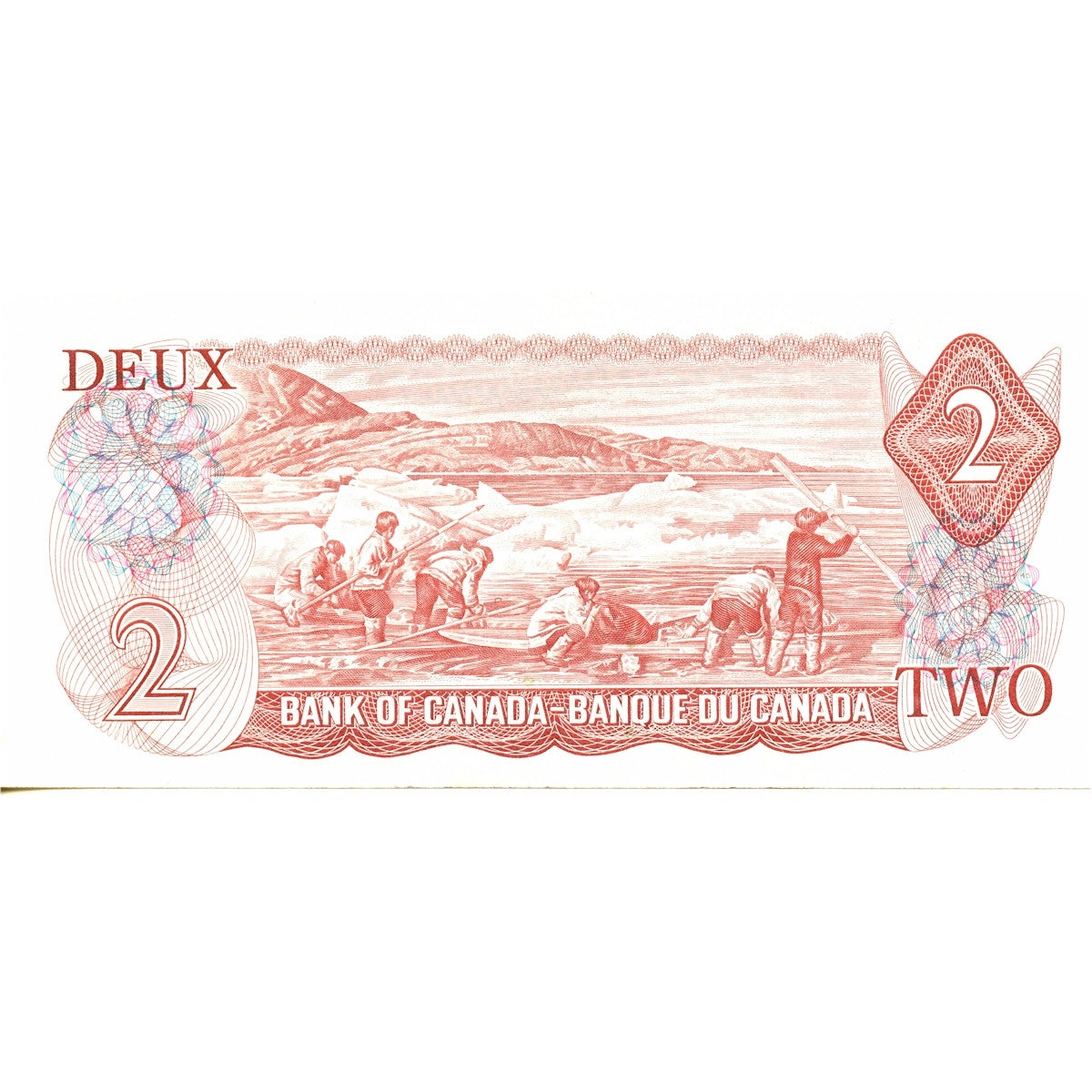 BC-47a 1974 Canada $2 Lawson-Bouey, BX, Almost Uncirculated (AU50)