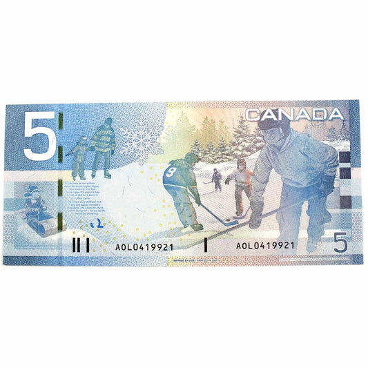 BC-67a 2006 Canada $5 Jenkins-Dodge, AOL, Uncirculated (MS60)