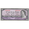 BC-40a 1954 Canada $10 Beattie-Coyne, V/D, Choice Uncirculated (CUNC63)