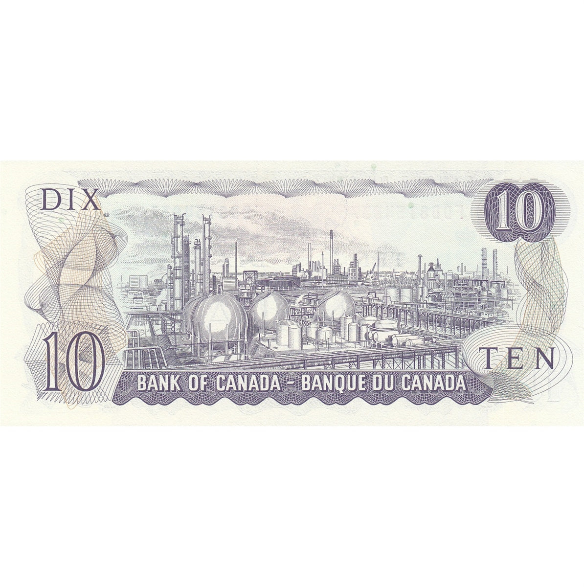 BC-49e 1971 Canada $10 Thiessen-Crow, FDD, Choice Uncirculated (CUNC63)