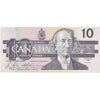 BC-57b 1989 Canada $10 Bonin-Thiessen, BEA, AU