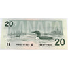 BC-58b-i 1991 Canada $20 Bonin-Thiessen, AWB, Uncirculated (MS60)