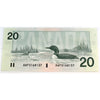 BC-58d-i 1991 Canada $20 Knight-Dodge, AWP, AU