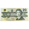 BC-58d-i 1991 Canada $20 Knight-Dodge, AWP, AU