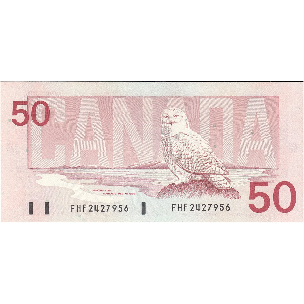 BC-59a 1988 Canada $50 Thiessen-Crow, FHF, Uncirculated (MS60)