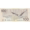 BC-60a 1988 Canada $100 Thiessen-Crow, AJV, Almost Uncirculated (AU50)