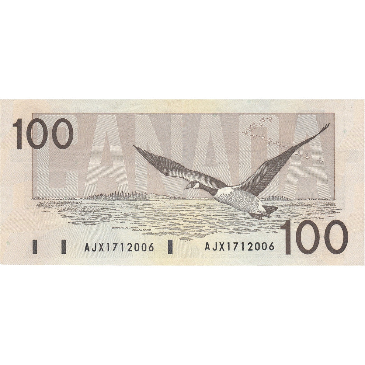 BC-60aA 1988 Canada $100 Thiessen-Crow, AJX with Hidden BPN, VF-EF (VF30)