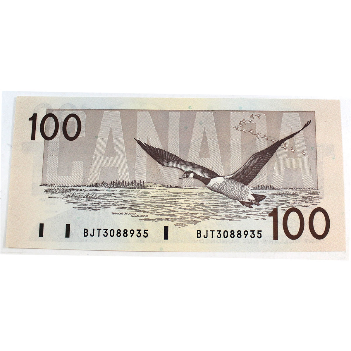 BC-60d 1988 Canada $100 Knight-Dodge, BJT, Choice Uncirculated (CUNC63)