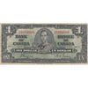 BC-21d 1937 Canada $1 Coyne-Towers, N/N, Fine (F12)