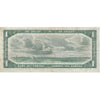 BC-29b 1954 Canada $1 Beattie-Coyne, Devil's Face, J/A, F-VF (F15)