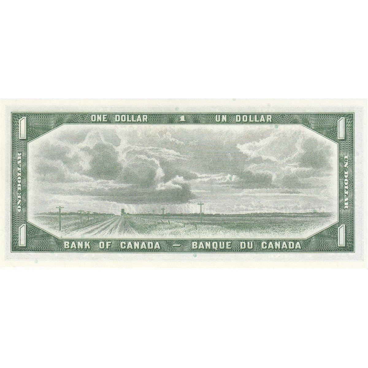 BC-37a-i 1954 Canada $1 Beattie-Coyne, B/M, Choice Uncirculated (CUNC63)