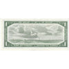 BC-37a-i 1954 Canada $1 Beattie-Coyne, C/M, VF-EF (VF30)