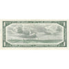 BC-37b 1954 Canada $1 Beattie-Rasminsky, L/O, VF-EF (VF30)