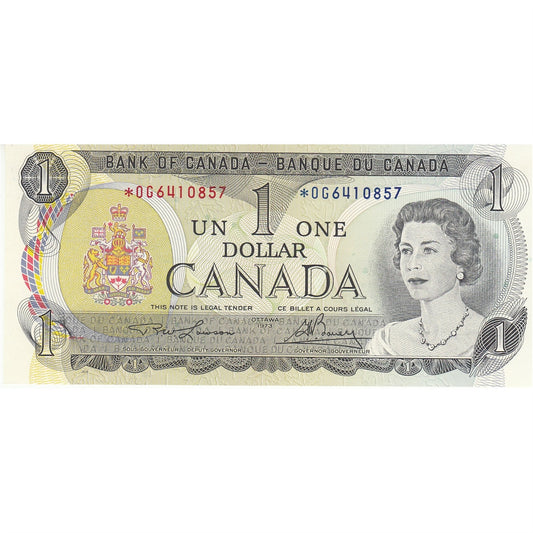 BC-46aA 1973 Canada $1 Lawson-Bouey, *OG, UNC
