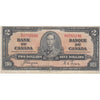 BC-22c 1937 Canada $2 Coyne-Towers, D/R, VG-F (VG10)
