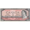 BC-38a 1954 Canada $2 Beattie-Coyne, T/B, Choice Uncirculated (CUNC63)