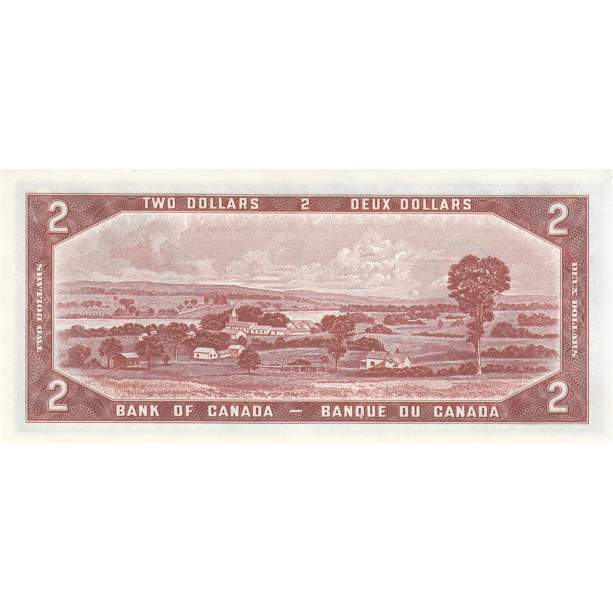 BC-38a 1954 Canada $2 Beattie-Coyne, W/B, Choice Uncirculated (CUNC63)