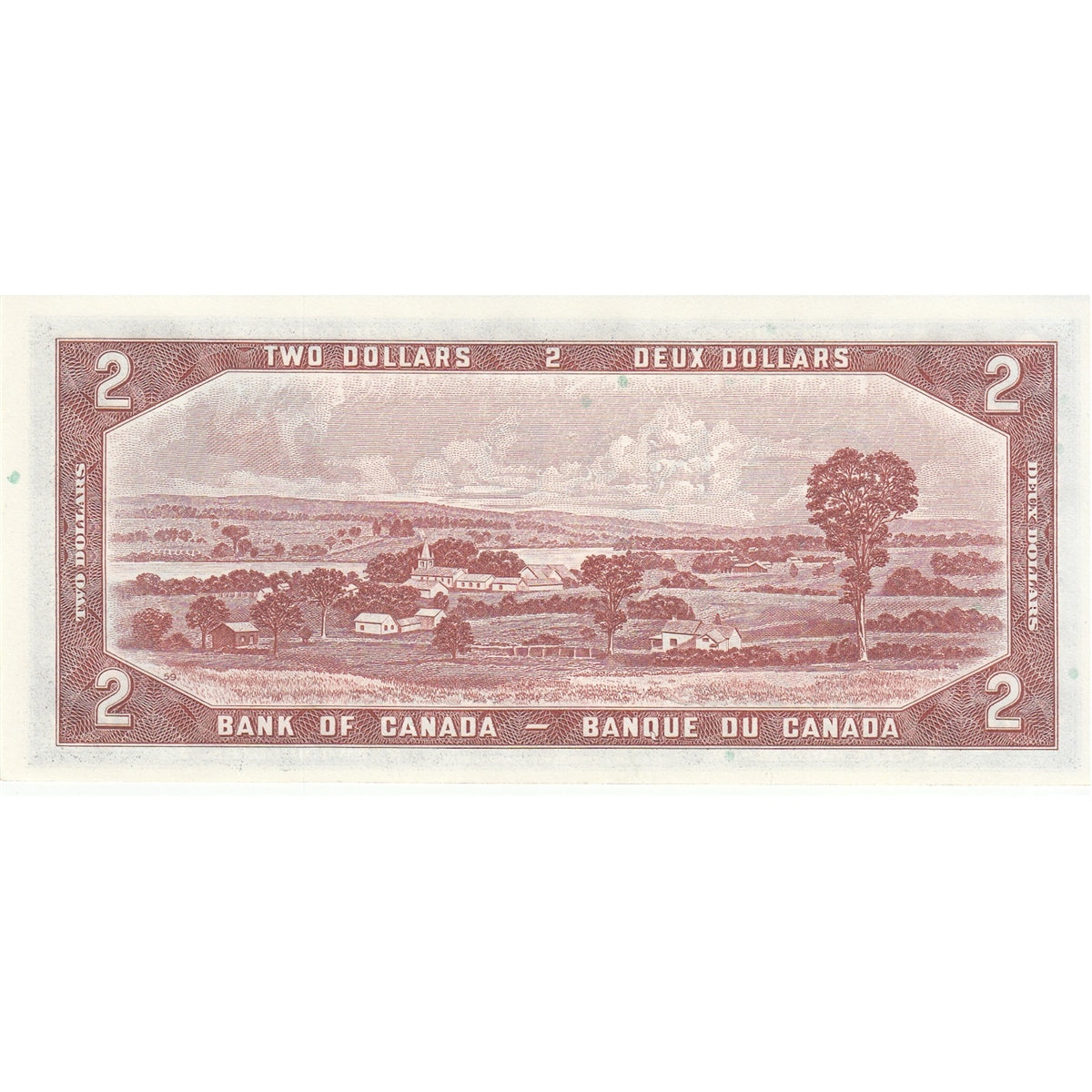 BC-38a 1954 Canada $2 Beattie-Coyne, A/R, Choice Uncirculated (CUNC63)