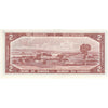 BC-38b 1954 Canada $2 Beattie-Rasminsky, B/R, Choice Uncirculated (CUNC63)