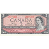 BC-38b 1954 Canada $2 Beattie-Rasminsky, J/R, Choice Uncirculated (CUNC63)