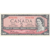 BC-38b 1954 Canada $2 Beattie-Rasminsky, M/U, Choice Uncirculated (CUNC63)