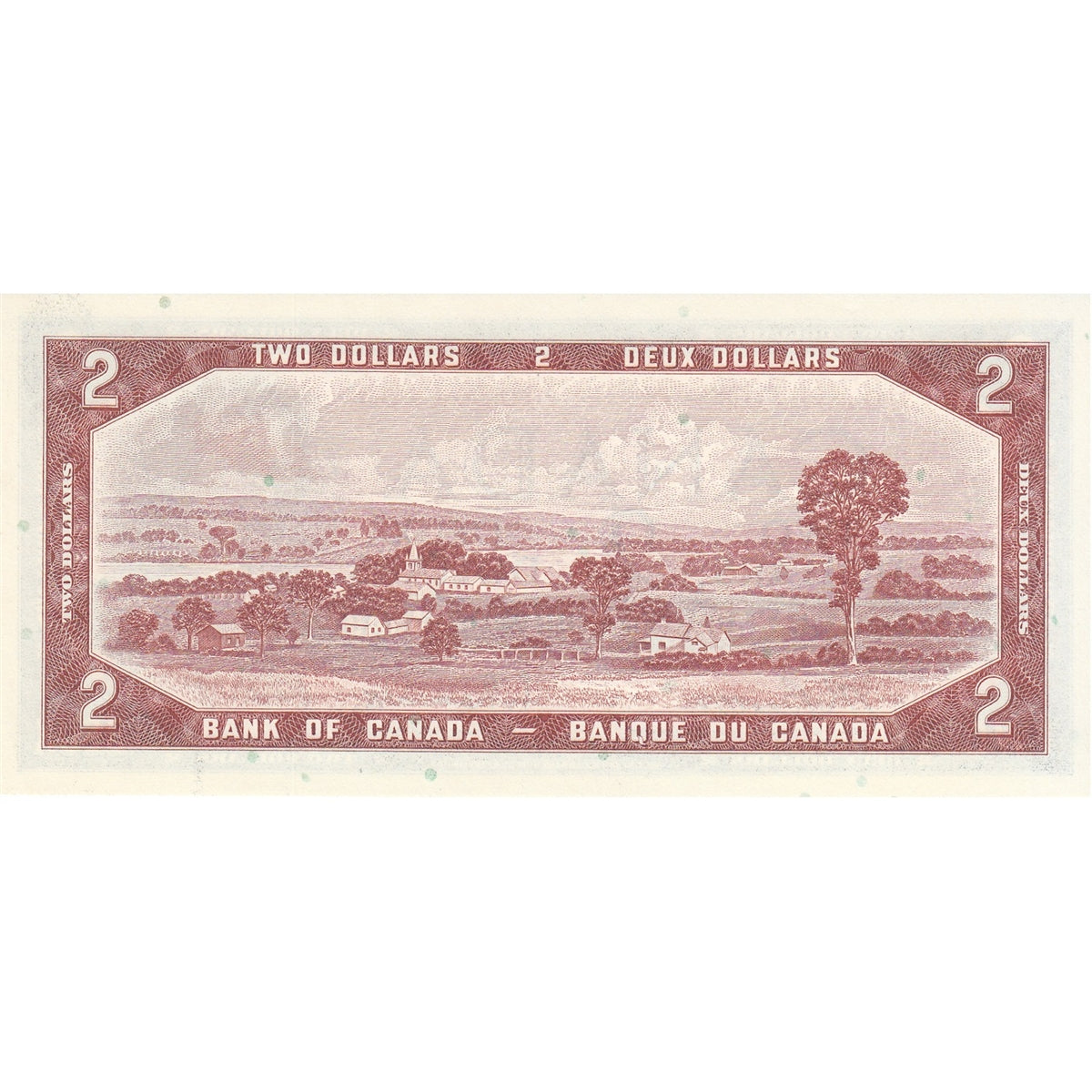 BC-38b 1954 Canada $2 Beattie-Rasminsky, M/U, Choice Uncirculated (CUNC63)