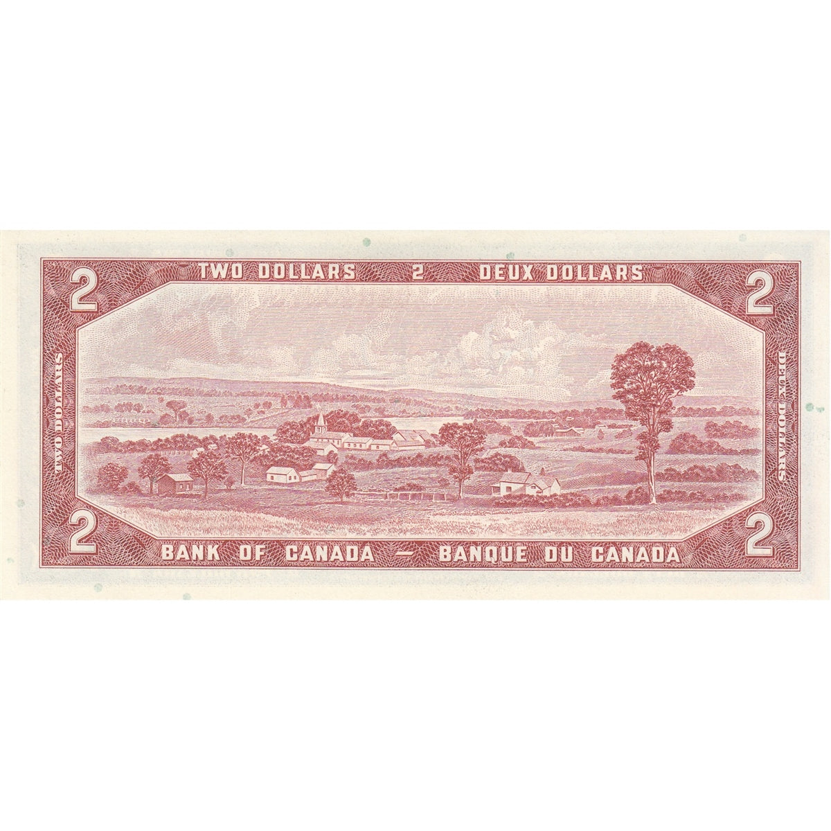 BC-38b 1954 Canada $2 Beattie-Rasminsky, R/U, Uncirculated (MS60)