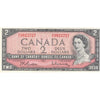 BC-38b 1954 Canada $2 Beattie-Rasminsky, X/U, Choice Uncirculated (CUNC63)