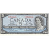 BC-39b 1954 Canada $5 Beattie-Rasminsky, I/S, Uncirculated (MS60)